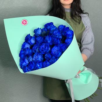 Букеты из синих роз (Эквадор) [артикул букета: 179400]