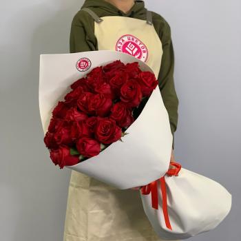 Букеты из красных роз 50 см (Эквадор) (Артикул: 780)