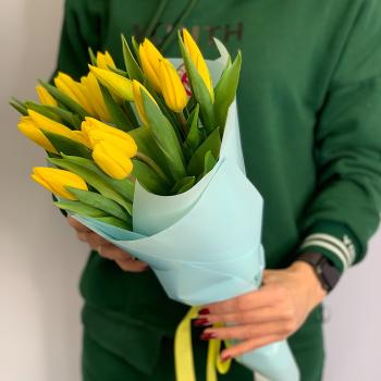 Тюльпаны жёлтые 15 шт [articul  131820]